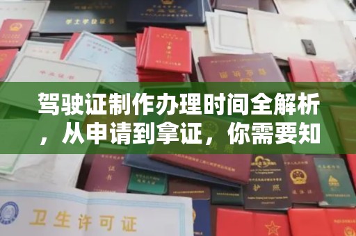 米林驾驶证制作办理时间全解析，从申请到拿证，你需要知道的一切