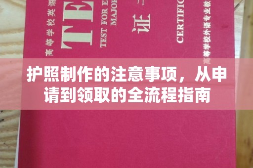 米林护照制作的注意事项，从申请到领取的全流程指南