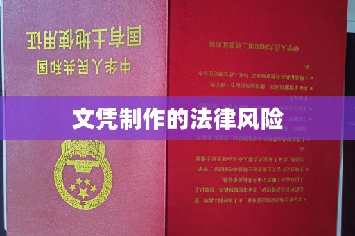 米林文凭制作的法律风险