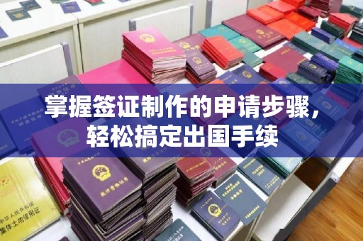 米林掌握签证制作的申请步骤，轻松搞定出国手续
