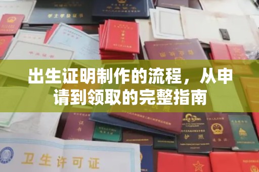 米林出生证明制作的流程，从申请到领取的完整指南