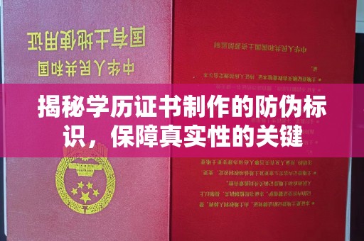 米林揭秘学历证书制作的防伪标识，保障真实性的关键