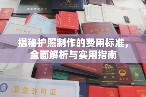 米林揭秘护照制作的费用标准，全面解析与实用指南