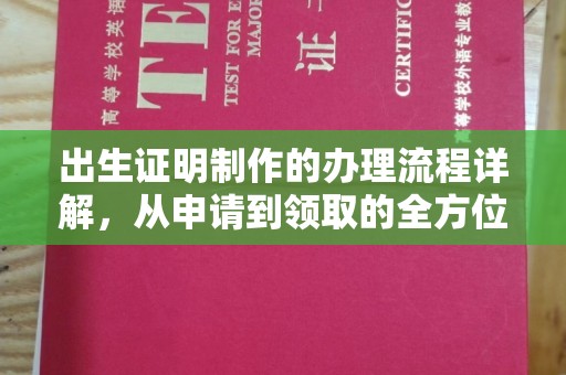 米林出生证明制作的办理流程详解，从申请到领取的全方位指南